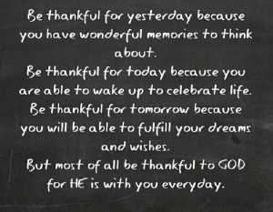 Bible Quotes For Being Thankful