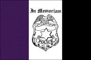 Police Departments honor their fallen in many ways. Many use Memorial ...