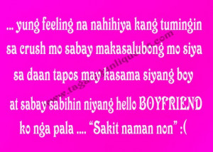 Tagalog CRUSH Quotes for YOU