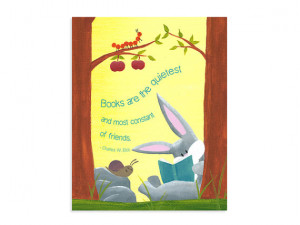 Reading Nook Quote ~ Kids Book Sign ~ Reading Poster