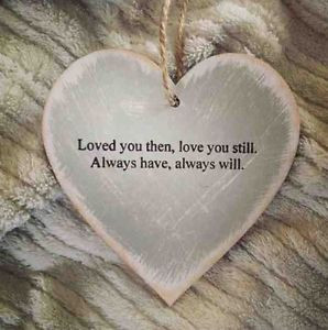 Details about Shabby Chic Wooden Heart, Sign, Love Quote,