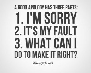 Sorry: What Kids Can Teach Adults About Apologies.