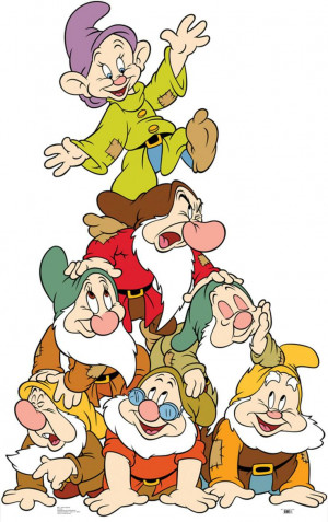 ... Dwarfs Group, Seven Dwarfs, Dwarves Stands, Disney Character, Disney