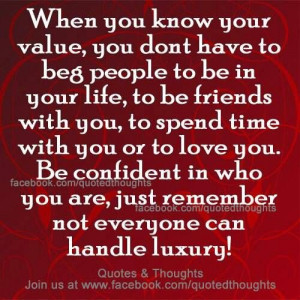 Your value...