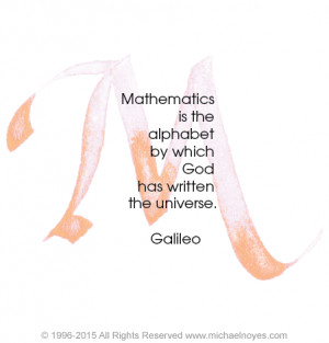 Galileo, Calligraphy Art Plaques, Inspirational Gifts