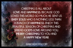 Merry Christmas Jesus Loves You