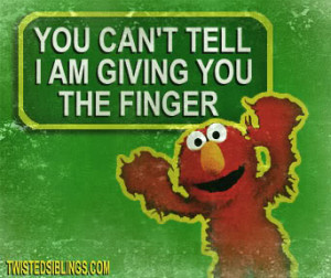 Gangsta Elmo Image