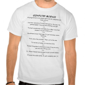 Computer Science Humour T-shirt