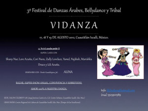 Festival Danzas Arabes Bellydance Tribal Vidanza