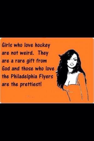 Girls& Flyers hockey