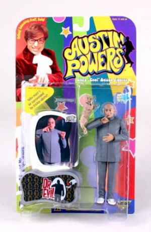 Dr. Evil & Mr. Bigglesworth- 1999 McFarlane Toys Austin Powers Ultra ...