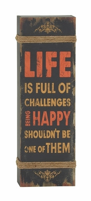 ... Metal Wall Decor Classic Wall Decor Quote Wood Rope Wall Decor by UMA