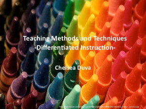 Differentiated Instruction
