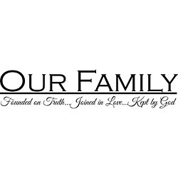 Design on Style 'Our Family' Vinyl Wall Art Quote Today: $30.49 5.0 (3 ...