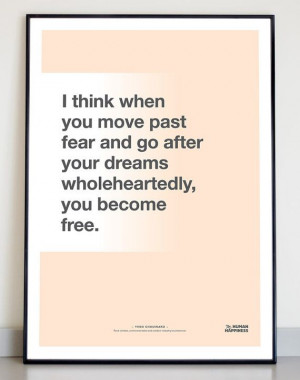 Typographic quote poster Yvon Chouinard print door TheHumanHappiness ...
