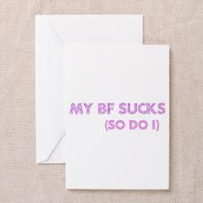 Femdom relationship Greeting Cards (Pk of 20)