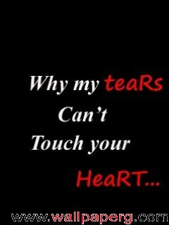 Download My Tears Love And Hurt Quotes Mobile Version - HD Wallpapers