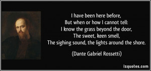 More Dante Gabriel Rossetti Quotes