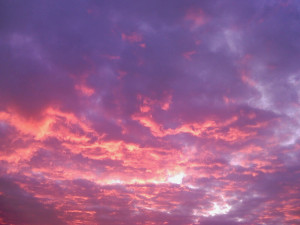 Pink Sky Papel Parede Imagem