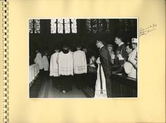 ... Henri Nouwen COMPASSION (Photo: Nouwen's first Holy Mass at