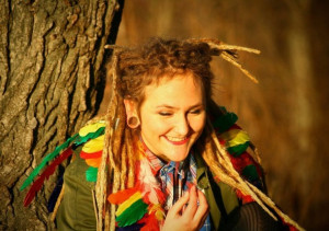 dread, dreadlock, dreadlocks, dreads, feather, girl, indians ...