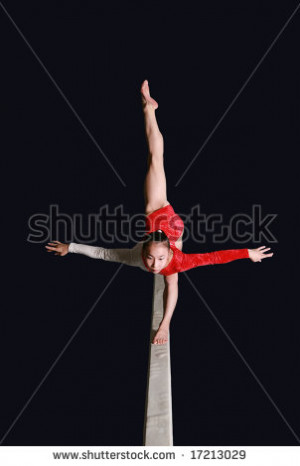 Olympics Gymnastics Balance