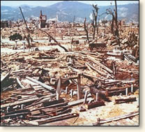 The estimated population of Hiroshima in 1945 was 350,000. Today it ...