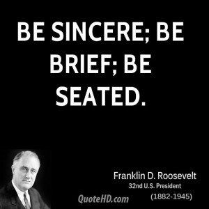 Franklin D. Roosevelt Quotes