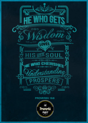 The Proverbs Project | Thoughtful & Wisdom Typography Quotes