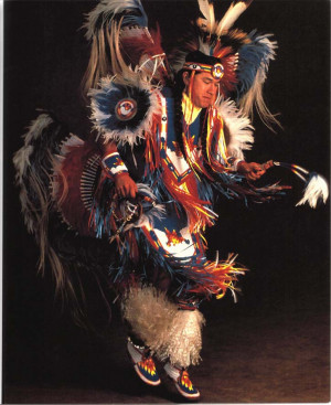 Michael Roberts , Dancing Eagle Feathers , Choctaw / Chickasaw
