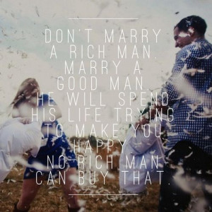 don't marry rich man 