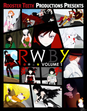 RWBY Volume 1 Poster by DanTherrien101