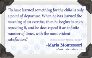 Maria Montessori Method