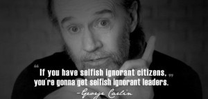 George carlin famous quotes and sayings people life