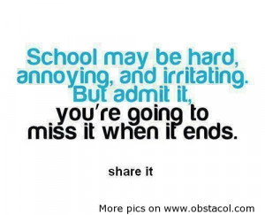 school may be hardannoyingand irritating funny quote Funny Quotes ...