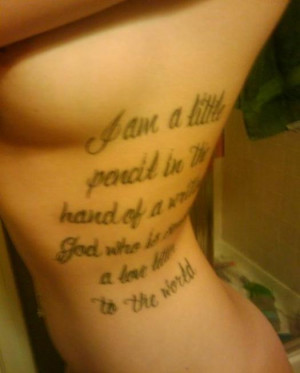 quote tattoos on rib cage source http mociarane com rib cage tattoo 14