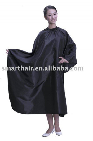 professional nylon polyester blend water resistant hair shampoo cape