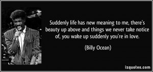 More Billy Ocean Quotes