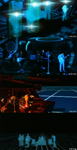 virtual reality world. There was a sequel, Tron: Legacy, that came out ...