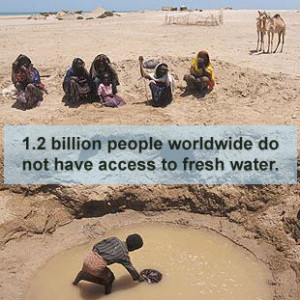 Fresh Water Shortages and Water Pollution