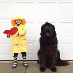Adorable Pictures Between A Boy And His Dog