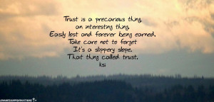 Quotes On Trust HD Wallpaper 11