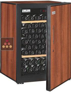 Single temperature wine ageing and storage cabinet