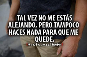 Spanish quote / Frases español