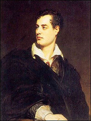 hide caption This portrait of George Gordon, Lord Byron, was painted ...