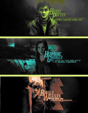 HP: Harry Potter Character, Potter Boards, Boys, Golden Trio Harry ...