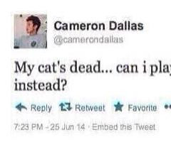 Cameron Dallas Twitter Quotes