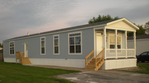 Mobile Home Porch With Built In
