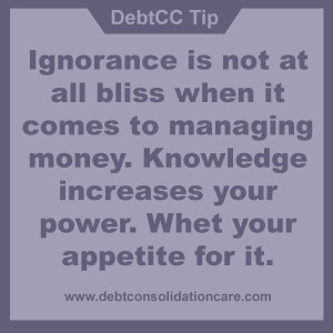 DailyTip Ignorance is a curse with regards to financial matters. Be ...