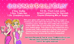 Cosmopolitan Drink Recipe